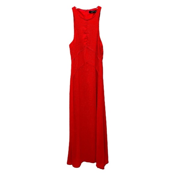 House of Harlow 1960 x Revolve Red Dot Maxi Dress Small - Picture 1 of 8